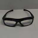 Sport Goggles Glasses Squash & Racquetball Goggles Basketball Glasses Adjustable Strap Resistant Impact (8035 Black)
