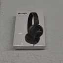 Sony ZX Series Wired On-Ear Headphones, Black MDR-ZX110