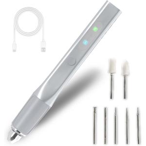 Cordless Engraving Pen, Rechargeable Engraving Pen for Metal, Wood, Glass and Plastic, Engraving 60+ Surfaces, Beginner Friendly Engraver Pen Tool