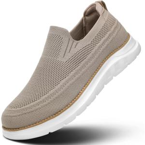 Men's Walking Boat Shoes Slip On Casual Loafers Non Slip Comfortable Lightweight Work Driving Shoes 10.5