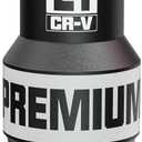 1" Drive 6 Point Impact Socket, 21mm Deep Socket, Metric, CR-V, Automotive Maintenance Machinery Manufacturing