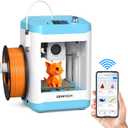 Geeetech M1S 3D Printer for Kids and Beginners | Fully Open Source Pre-Assembled, High-Speed Mini 3D Printer, Auto-Leveling, STEM Learning Tool, 3.94x4.33x3.94in Print Size