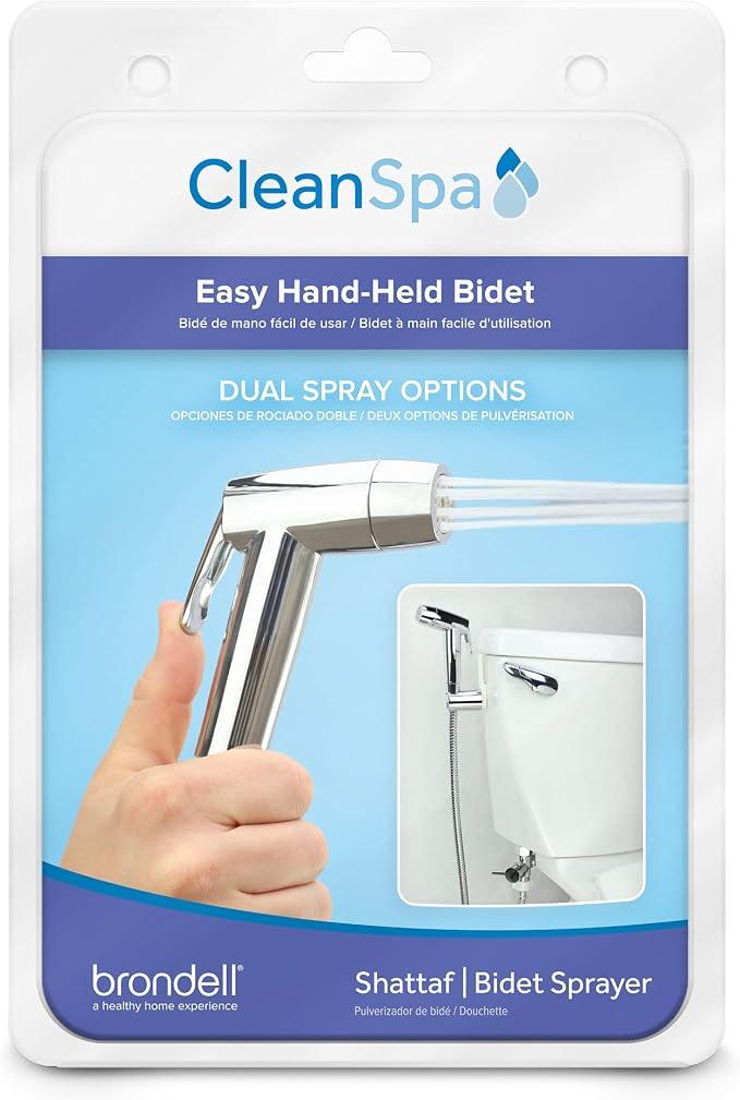 Brondell CleanSpa Easy Hand Held Bidet Sprayer in Chrome