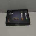 FIFINE UHF Dual Channel Wireless Handheld Microphone, Easy-to-use Karaoke Wireless Microphone System-K036