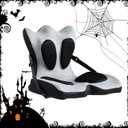 Ergonomic Back and Seat Cushions, Lumbar Support with Detachable Cover, for Back Posture and Pain Relief, Home Office Chair Alien