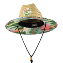 Zylioo Oversize XXL Straw Hat for Men,XL Women Wide Brim Lifeguard Hat,Large Beach Sun Hat with Chin Strap UPF 50+