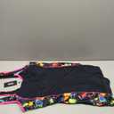 Daci Plus Size One Piece Swimsuit Women Athletic Boyleg Bathing Suit Full Coverage Swimwear (Black Color Block, 18W)