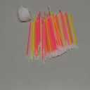 Kisangel 100pcs Glow Bracelets and Party Sticks Fluorescent Props for Boys and Girls and Adults for Birthday Halloween Concerts and Weddings