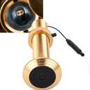 Smart Door Peephole Camera, 1080P HD Door Eye Hole Camera Night Movement Detection Connection, 220 Wide Angle, for Home Security (32GB)