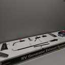 Camco Gen-Turi RV Generator Exhaust Venting System - Directs Generator Exhaust Above The Roof Line for Improved Air Quality While Camping - Designed for Easy Install and Disconnection (44461)