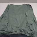 CRZ YOGA Pima Cotton Long Sleeve Workout Shirts for Women Loose Fit Athletic Yoga T-Shirts Casual Boat Neck Fall Tops (Large)