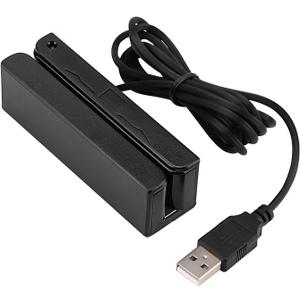 MSR90 USB Swipe Magnetic Credit Card Reader 3 Tracks Mini Smart Card Reader MSR605 MSR606 Deftun