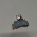 TWTADE/AC 220V Electromagnetic Power Coil Relay 10A 8 Pins DPDT 2NO 2NC with Indicator Light and Socket Base -YJ2N-LY