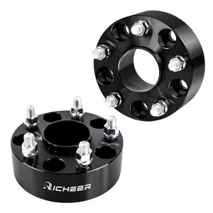 2 x Richeer 2PCS 2'' 5x4.75 Wheel Spacers for Camaro Corvette Eldorado Sonoma Jimmy Firebird S10, Hubcentric 5x120.65mm with 12x1.5 Studs & 70.5mm Center Bore(Don't fit S10 Front hub of 2WD Models)
