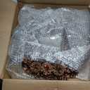 Huashen 18 Inch Fall Wreath for Front Door Full Artificial Pinecone Wreath