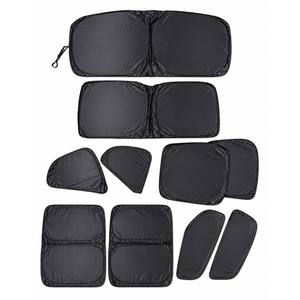 car window shades, count of 8