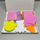 Fennoral 24 Pack Easter Craft Kit for Kids Make You Own Easter Foam Stickers Ornament DIY Easter Arts and Crafts for Easter Art Project Easter Party Decoration