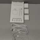 3 Pack Fast Charger iPhone,Apple MFi Certified6FT iPhone Charger Fast Charging USB C Block Wall Adapter 6 Foot Type C to Lightning Cable for iPhone 14 Pro Max/14 Plus/13 Pro/12/12Pro/11/XS/X,AirPods