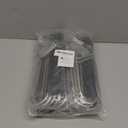 Upgrade 9 Layers Pant Hangers Space Saving, Non Slip Stainless Steel Multifunctional Pants Rack S-Type Clothes Pant Closet Hanger Organizer with Hooks for Pants Jeans Trousers Scarf (4 Pack, Black)