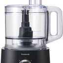 Panasonic Food Processor, Electric Vegetable Choppers for Speedy Food Prep, 5 Attachments to Shred, Whip, Mince, Chop, Grind, Shred, and Slice, 10-cup Bowl Capacity, Small Kitchen Appliances - MK-F511