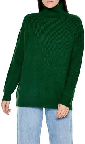 Forever 21 Womens Ribbed Knit Turtleneck Sweater Small