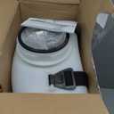 Chapin 61800 4-Gallon Made in USA Professional Backpack Sprayer with Brass Adjustable and Poly Fan/Cone Nozzles, Cushion Grip Shut-Off, 3-Stage Filtration System, Translucent White