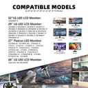 Replacement for LG Monitor Power Supply 19V 3.42A AC Adapter for LG 34" 32" 29" 27" 24" 23" 22" 20" 19" LCD LED HD TV Monitor and ADS-25FSG-19 19V DC 6.5 * 4.4mm Power Cord Cable