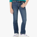 Amazon Essentials Girls' Slim Boot-Cut Stretch Jeans, Size:M