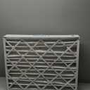 Aerostar 20x25x4 MERV 11 Pleated Air Filter, AC Furnace Air Filter, 6-Pack (Actual Size: 19 1/2"x24 1/2"x3 3/4")