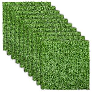 Kalekey 10 Pack Nesting Pads for Chicken Coop, 12"x12" Nesting Box for Laying Eggs, Washable Artificial Grass for Chicken Hen Small Pets on Garden Lawn Indoor Outdoor