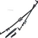 Steering Linkage Drag Link Tie Rod Upgrade Pitman Arm and Damper Drag Kit Replacement for Ram 1500/2500/3500 Pickup 4 x 4 Model 2003-2013