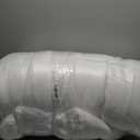 Mattress Topper King for Back Pain, Extra Thick Mattress Pad Cover, Plush Pillow Top, Deep Elastic Pocket, White