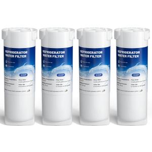 XWF Water Filter Replacement Compatible with GE XWF Water Filter,Not XWFE), fit for WR17X30702 GBE21,Pack of 4,By YPMQY