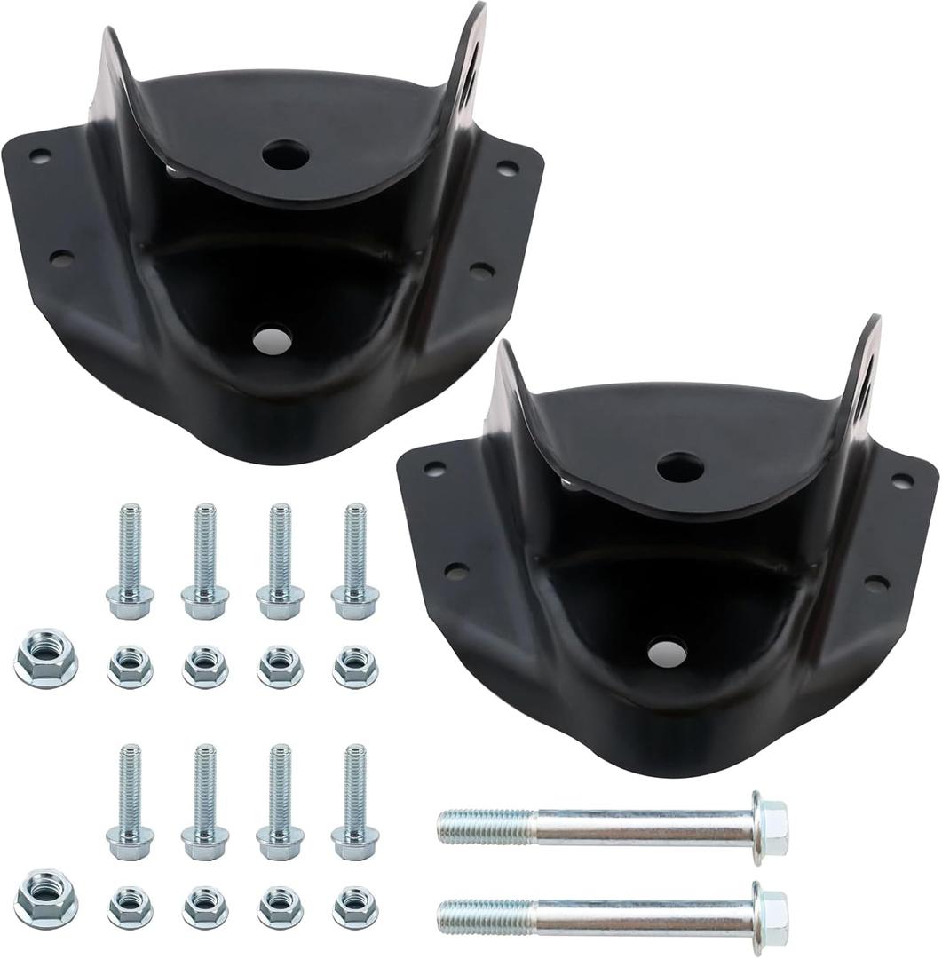 722-045 2Pcs Rear Spring Forward Leaf Spring Hanger Mounting Bracket Compatible with 1988-1999 Chevy GMC C1500 C2500