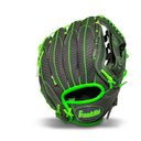 Franklin Sports Shok Sorb Kids Teeball Glove, 10.5 in, Lime Green, Right Hand Throw
