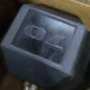 CAP Barbell Coated Hex Dumbbell Weight - Single 70 lbs