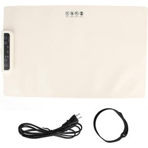 Fdit Electric Warming Tray, Foldable Silicone Food Warmer with Adjustable Temperature and Fast Heating, Portable Warming Tray for Buffets Restaurants House Parties, Large Heating Area (US Plug 110V)