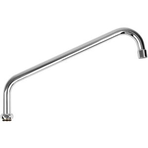 14 Inch Faucet Swivel Spout Replacement Fits for Most T&S Faucets, 360 Commercial Sink Faucet Spout with 2.2 GPM Aerator for 2 or 3 Bay Compartment Sinks