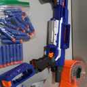 NERF Rampage N-Strike Elite Toy Blaster with 25 Dart Drum Slam Fire for Kids, Teens, & Adults