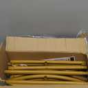 Metal Arch Backdrop Stand and Cover Set 7.2 ft, Wedding Arch Stand with Black Cover for Party, Birthday, Wedding, Bridal Shower, Baby Shower (Black, 7.2 ft)