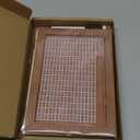 Money Saving Box Piggy Bank for Adults Kids 10000 Savings Challenge Box Money box Wooden Reusable Savings Box With $10000 5000 3000 2000 1000 500 Target Best Gift for Kids Adult Friends(8Sheets, Brown)