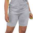 KINIKO Women's 2 Piece Casual Fashion Sports Solid Color Suit short Sleeve top and Pants Set Sweatshirt (X-Large)