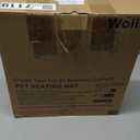 INVENHO Pet Heating Pad, Waterproof Adjustable Temperature Dog Cat Heating Pad with Timer, Indoor Pet Heated Pad for Cats Dogs Electric Pads for Dogs Cats, Pet Heated Pad (L: 35" x 24") (Grey)