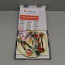 Bradove Beginner Embroidery Kit for Adults Kids, Learn to Embroider 37 Stitches and 13 Cute Patterns, Stitches Kit, Bead Embroidery Kit, Beginner Embroidery Practice