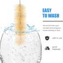 Hemoton Set of 2 Transparent Globe Whiskey Glasses, 15.4Oz World Map Engraved Cocktail Cups for Home Bar, Elegant Drinking Glasses for Whiskey Lovers and Special Occasions