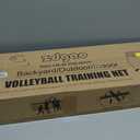 12FT Portable Volleyball Training Net for Hitting or Serving Drills, Outdoor & Indoor Freestanding Practice Net With Height Adjustable, Carry Bag, 12ft x 42in x 3ft