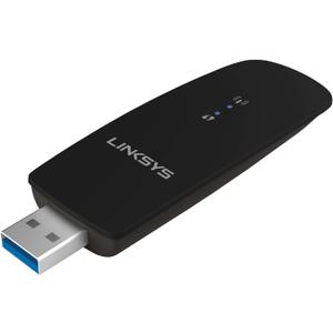 Linksys USB Wireless Network Adapter, Dual-Band wireless 3.0 Adapter for PC, 1.2Gbps (AC1200) Speed - WUSB6300