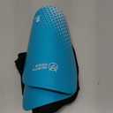 Northdeer Soccer Shin Guards for Kids Adults. Sleeves with Optimized Insert Pocket - Protective Soccer for Boys Girls Men (M (4'7"-5'3"), Shin Pads 1 Pair + Sleeves 1 Pair, Blue)