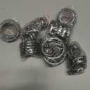5 Sets of 10 Kinds Bike Ball Bearing Headset Retainer Crank Caged Wheel 4mm to 8mm / 1/6 to 1/3 Repair Accessories