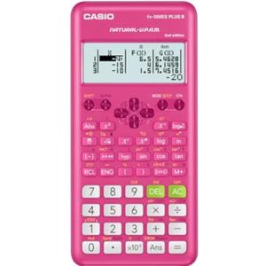 Casio fx-300ES Plus 2nd Edition Scientific Calculator, 262 Functions, Natural Textbook Display, Pink